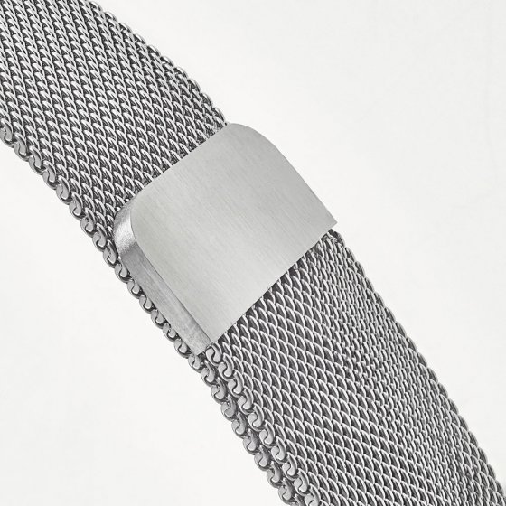 Bracelet milanais à fermoir magnétique 22 (22 cm) | Argent