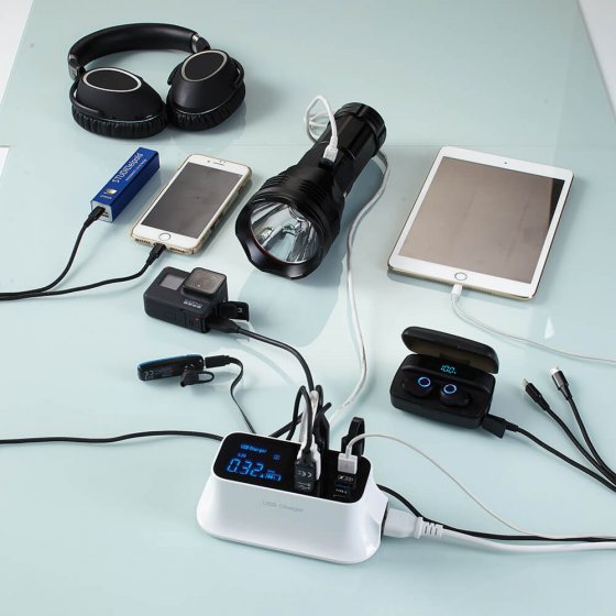 Chargeur USB intelligent avec charge rapide 