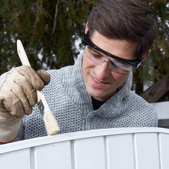 Lunettes de travail protectrices éclairées 