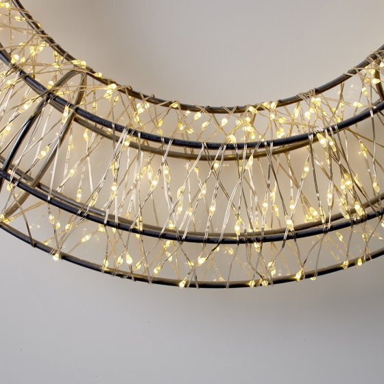 Couronne lumineuse à LED 