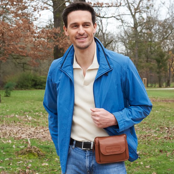 Sac ceinture en cuir de veau