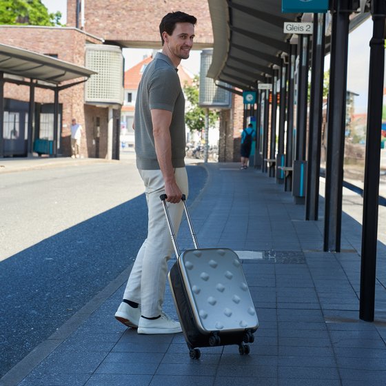 Valise ultra plate à roulettes