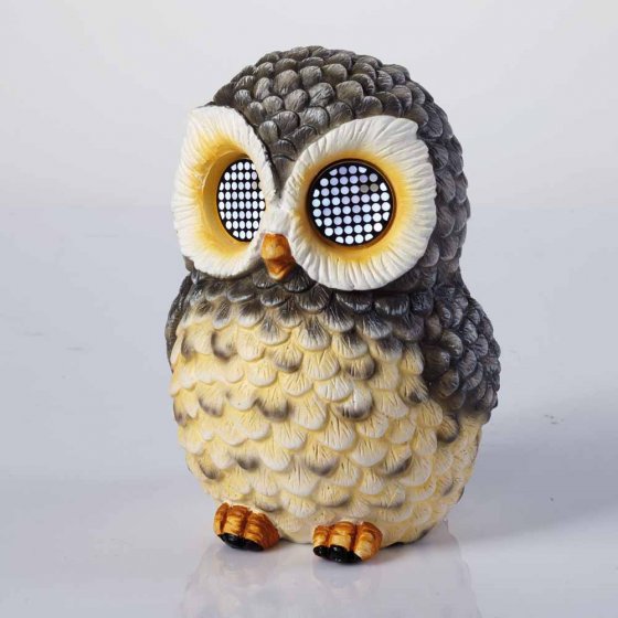 Hibou solaire aux yeux qui bougent 
