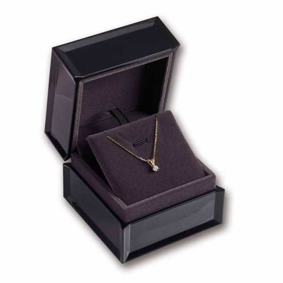 Collier or et diamant, 0,21 ct