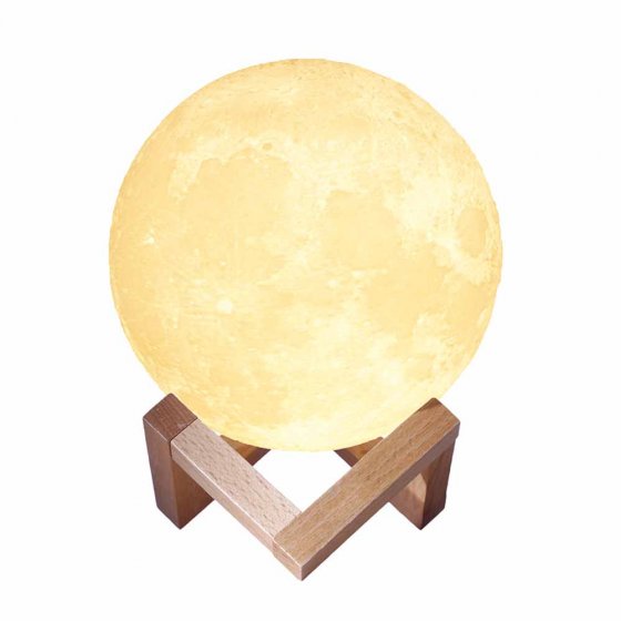 Lampe-lune avec haut-parleur