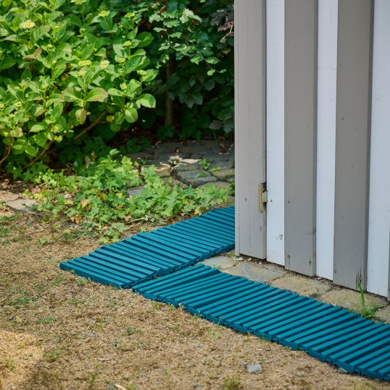 Chemin de jardin déroulable
