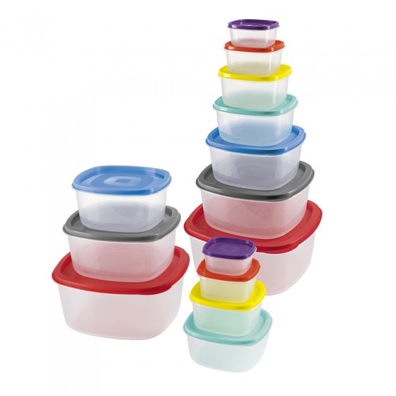 Boîtes de conservation, lot de 14