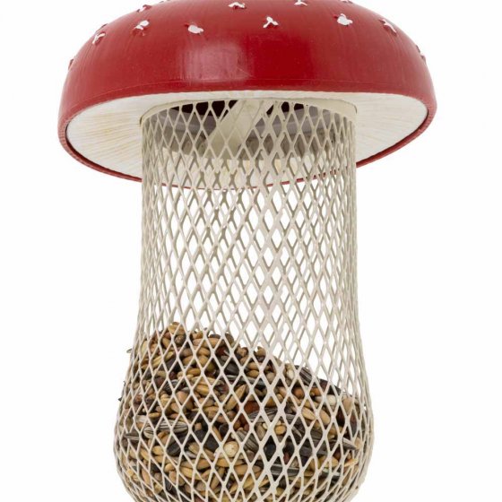 Mangeoire pour oiseaux « Amanite tue-mouche »