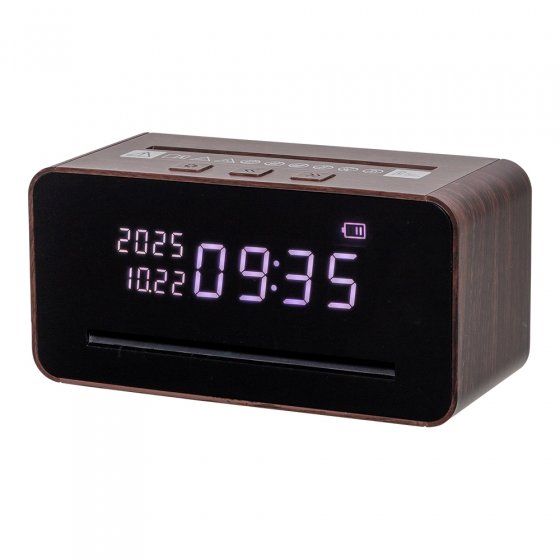 Destructeur de documents de bureau avec horloge 