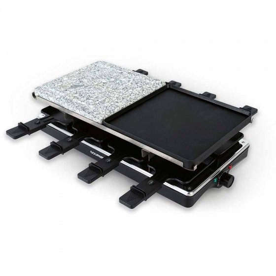 Gril à raclette avec pierre naturelle 