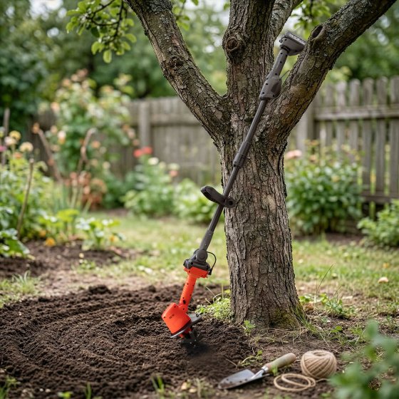 Motobineuse à batterie 2 en 1 