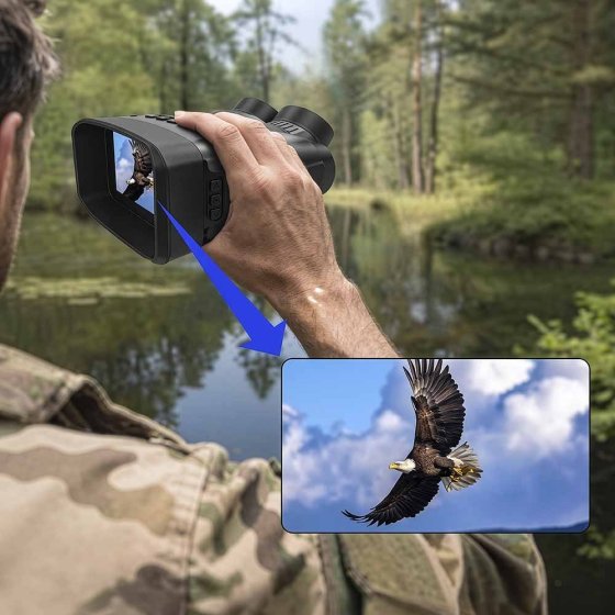 Caméra infrarouge avec lentille orientable 