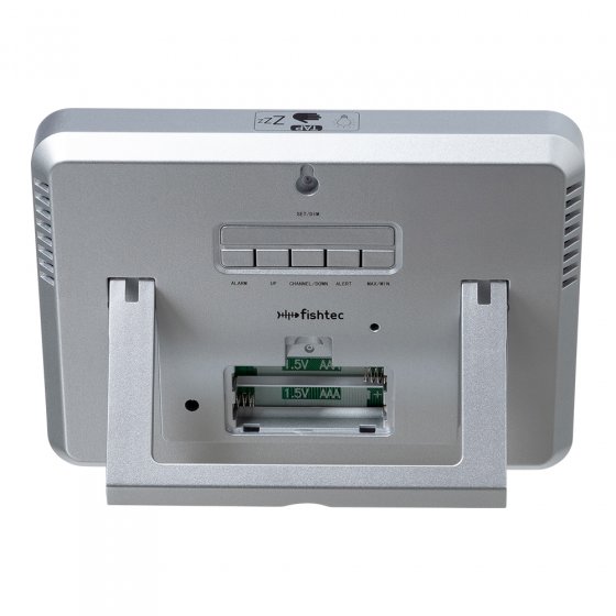 Station météo sans fil aspect bois 