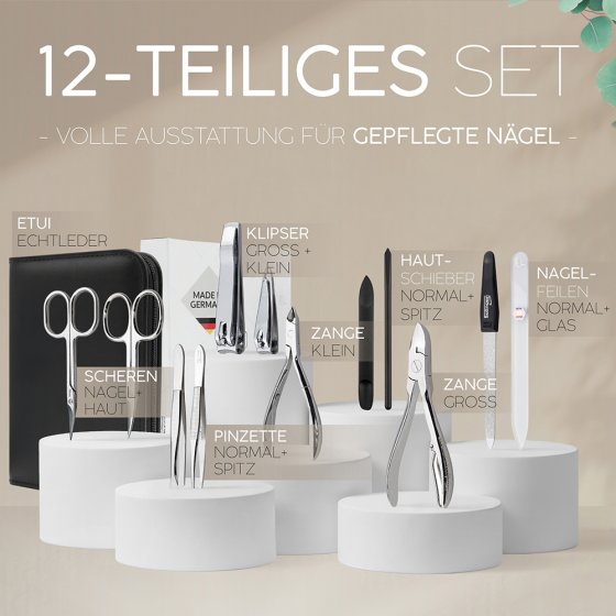 Set de manucure 12 pièces 