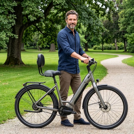 Selle avec dossier 