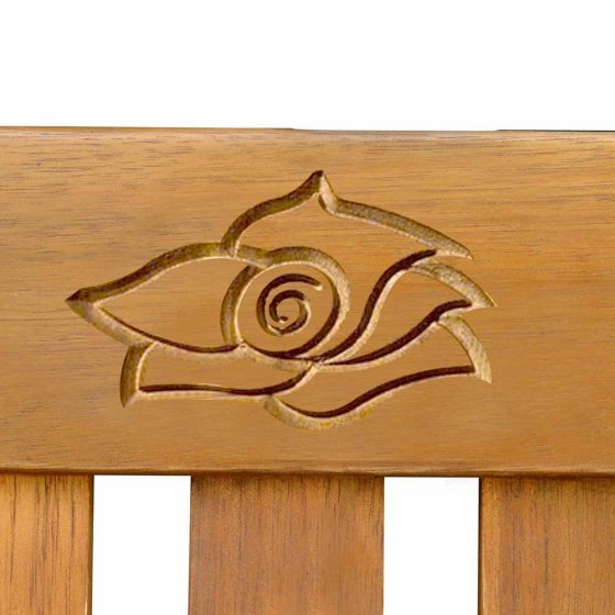Banc de roseraie 