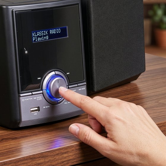 Système audio DAB+ avec lecteur CD 