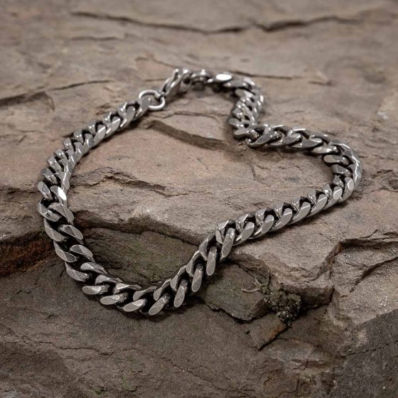 Bracelet à maillons pour homme en titane 