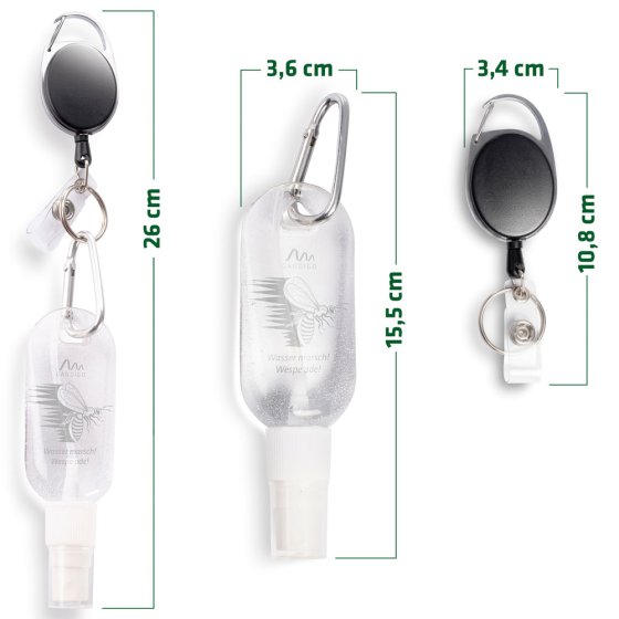 Kit de protection contre les guêpes et de rafraîchissement 