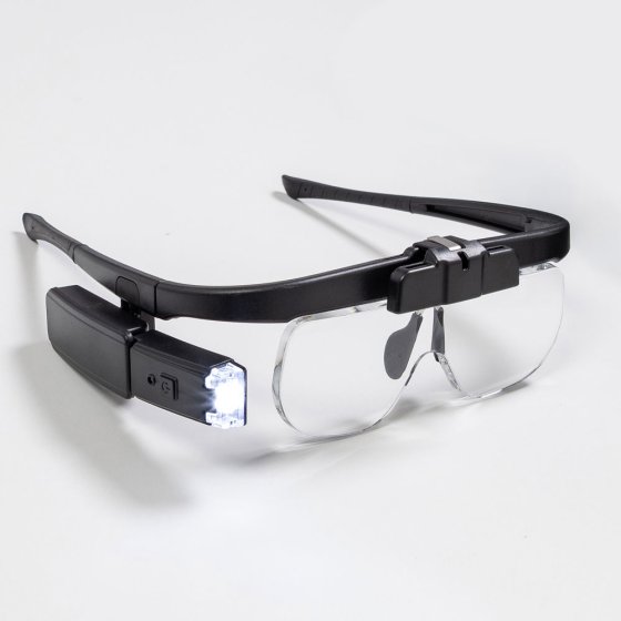 Lunettes-loupe LED 
