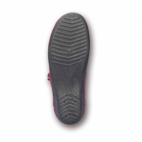 Chaussons en laine à patte auto-agrippante 