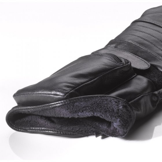 Gants cuir chauffants 