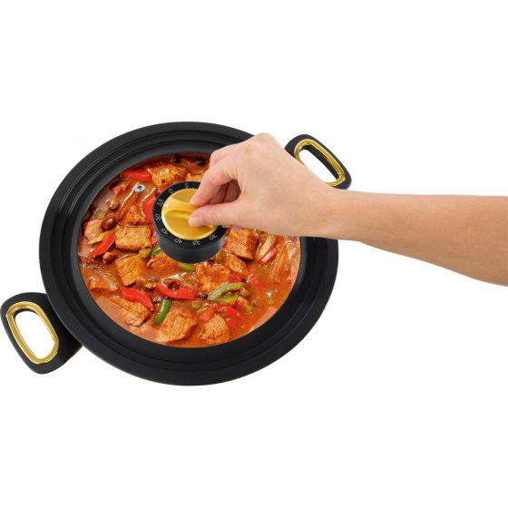Couvercle de casserole à minuterie