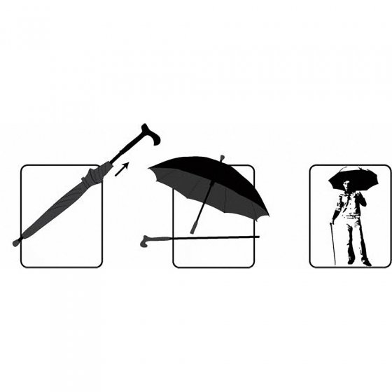 Canne-parapluie 