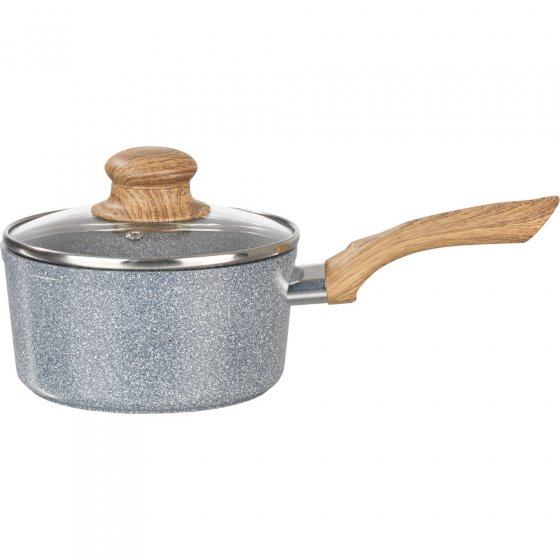 Batterie de cuisine en céramique aspect granit Lot 7 pièces