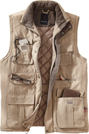 Veste 11 poches en microskin 