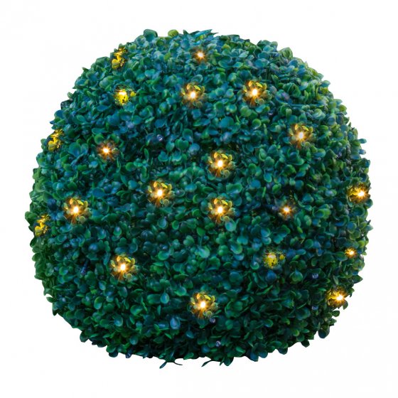 Boule de buis solaire à LED