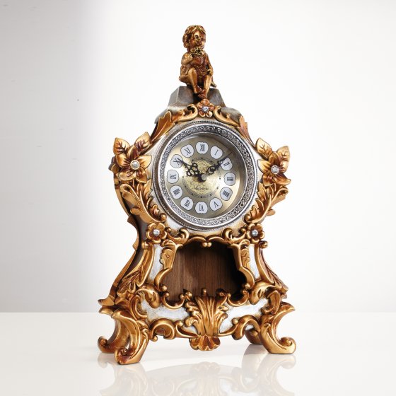 Horloge de cheminée radio-pilotée "chérubin"