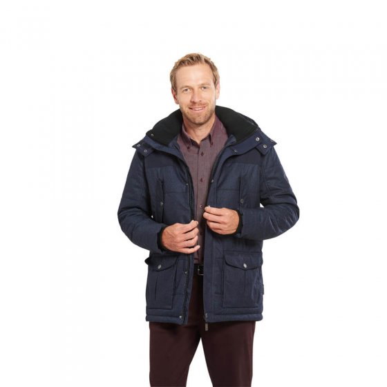 Parka aspect laine 