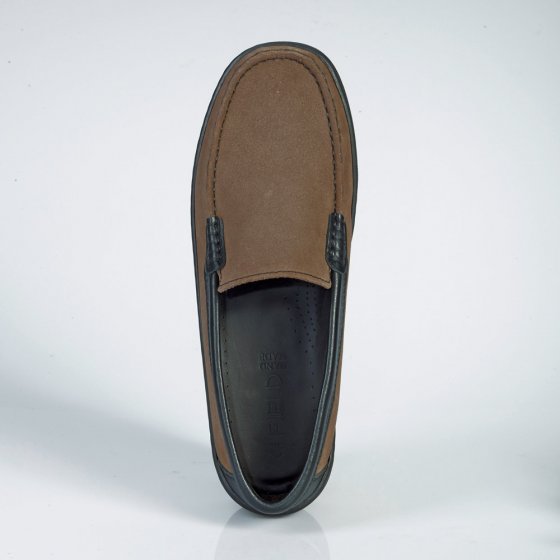Chaussures en cuir velours 41 | Marron