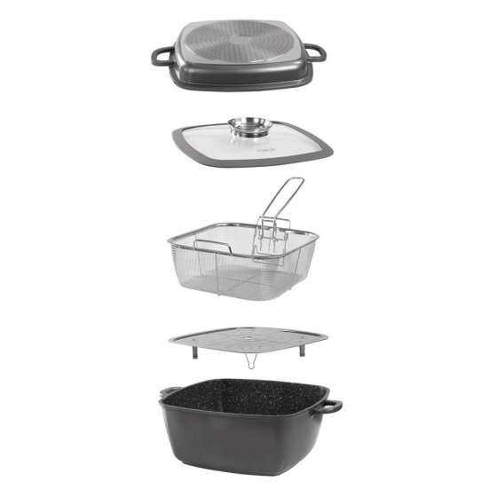 Lot polyvalent poêle et casserole