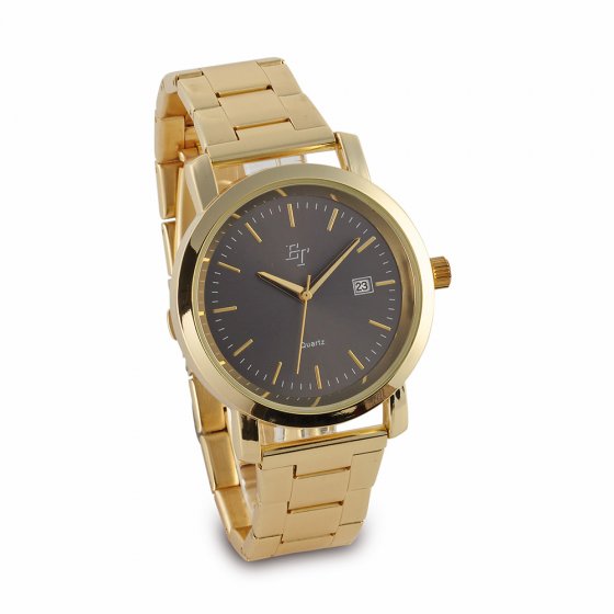 VOTRE CADEAUÉLÉGANTE MONTRE « GOLD » POUR HOMME 