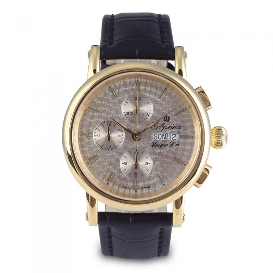 Chronographe automatique Erbprinz "Unique d’or"