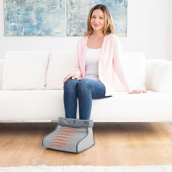 Chauffe-pieds massant