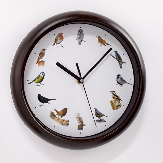 Horloge murale chants d’oiseaux 