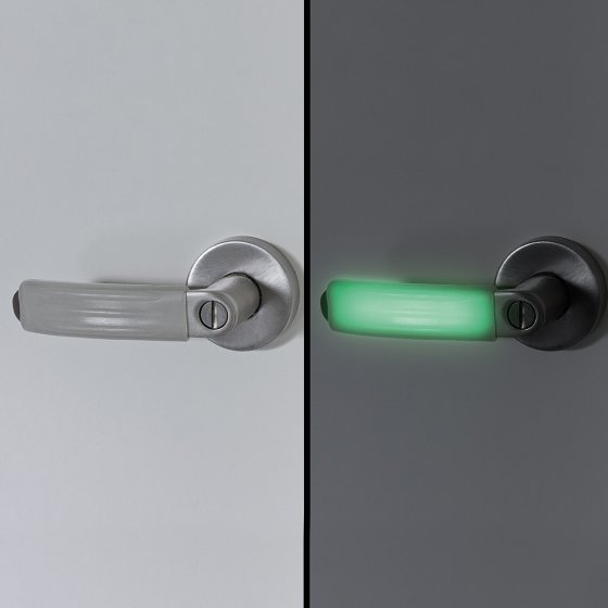 Gaine de poignée de porte luminescente Lot de 4  