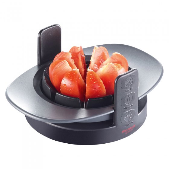 Coupe-pomme, tomate et mangue 