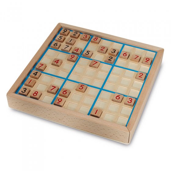 Votre cadeau : jeu de sudoku classique en bois 