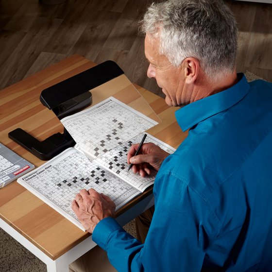 Loupe de table LED avec écran 