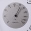 Horloge murale radiopilotée « Thermo/hydro » aspect bois - 4