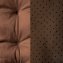Coussin d'assise confort, marron - 4