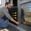 Moustiquaire télescopique pour portes de balcon et de terrasse, anthracite - 4