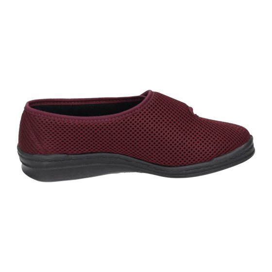 Chaussons femme à patte auto-agrippante 39 | Rouge