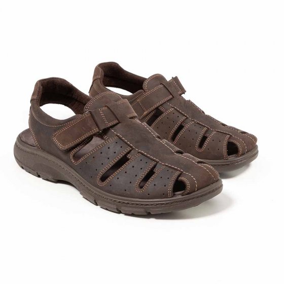 Sandales à velcro pour hommes 