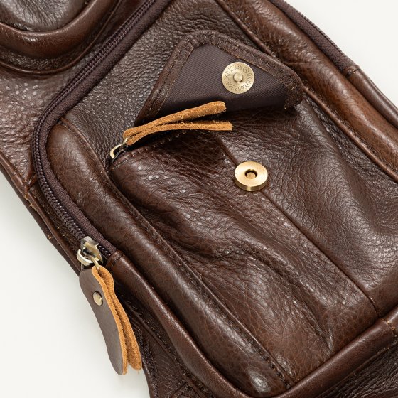 Sac à bandoulière en cuir pour homme 