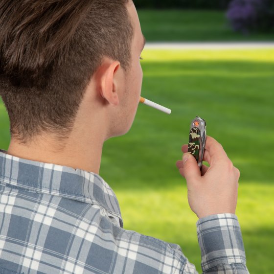 Briquet "Camou" USB à résistance chauffante